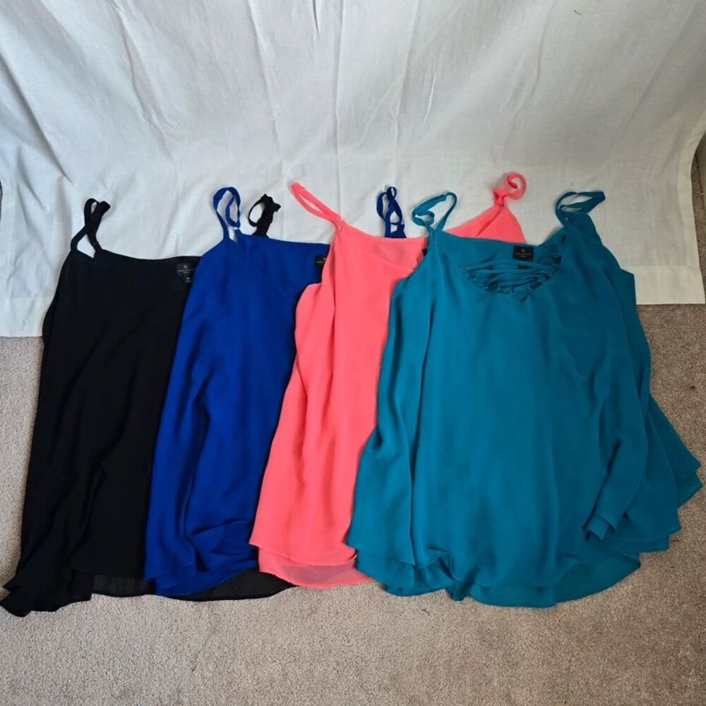 Lot of 4 Worthington Woman Cami Tops Size 4X